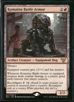 The List Reprints #21 Komainu Battle Armor - Image 1