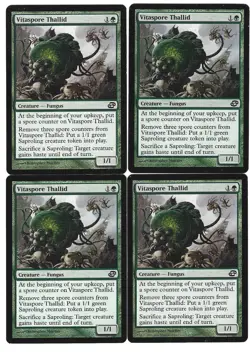 Vitaspore Thallid x4 6/10 MP+ Magic M:tG Planar Chaos GPLCVT-01 - Image 1