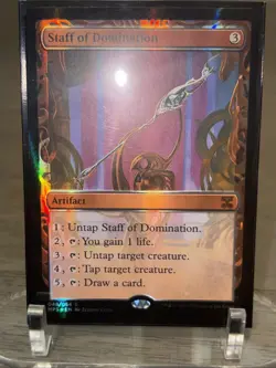 Wizards Staff of Domination Kaladesh Inventions Foil Mythic Artifact - Image 2