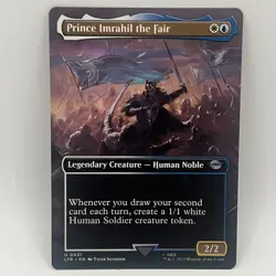Magic MTG Lord of the Rings Borderless/Extended Art Prince Imrahil the Fair U431 - Image 1