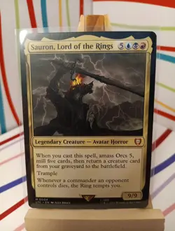 MTG Sauron, Lord of the Rings [The Lord of the Rings: Tales of Middle-Earth Comm - Image 1