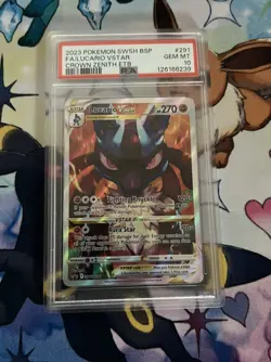 Lucario VSTAR 2019 Pokemon Sword & Shield Crown Zenith Promo SWSH291 PSA 10 - Image 1