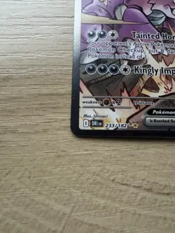 PERFECT CONDITION Pokemon TCG Team Rockets Nidoking EX 233/182 Destined Rivals - Image 2