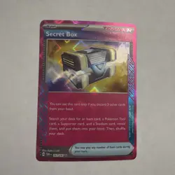 2024 Pokemon TCG Holo Ultra Rare Secret Box Trainer Card - Image 1