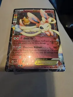 Sylveon EX RC21/RC32 Generations: Radiant Collection Full Art Holo Pokemon Card - Image 2