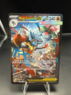 Pokemon Mega Evolution Mega Lucario EX 179/132 SIR Holo EN - Image 2