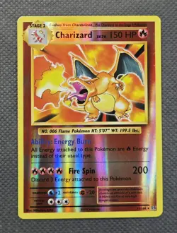 Charizard 11/108 Reverse Holo (2016) XY Evolutions Pokemon TCG LP+ - Image 1