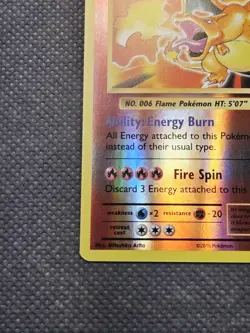 Charizard 11/108 Reverse Holo (2016) XY Evolutions Pokemon TCG LP+ - Image 5