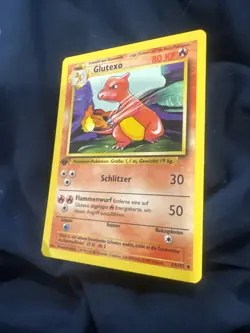 Pokemon Card 1st Edition Glutexo (24/102) Charmeleon Base Set GERMAN - Image 1