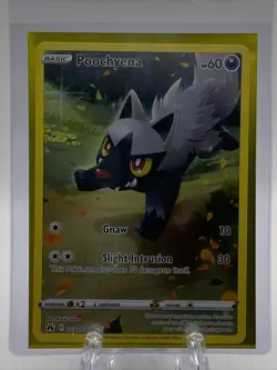 Pokemon TCG Poochyena Crown Zenith: Galarian Gallery GG33/GG70 Holo Holo Rare - Image 1