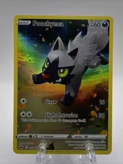 Pokemon TCG Poochyena Crown Zenith: Galarian Gallery GG33/GG70 Holo Holo Rare - Image 2