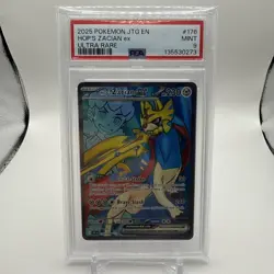 Pokemon SV Journey Together Hop's Zacian EX #176/159 PSA 9 - Image 3