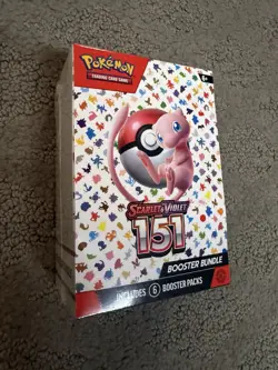 Pokemon TCG Scarlet & Violet 151 Booster Bundle Sealed New (6 packs) - Image 1