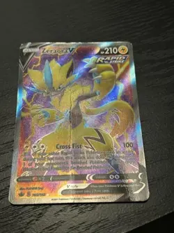 Pokemon Zeraora V 165/198 Chilling Reign Full Art Ultra Rare - HP/Damaged - Image 1