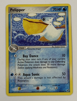 Pokemon TCG - Pelipper - EX Deoxys - 21/107 - Rare - LP/MP - Non Holo - Image 1