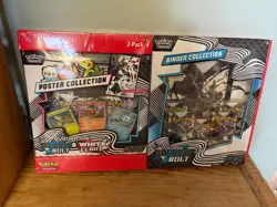 NEW Sam’s Club Pokemon Binder Collection WHITE FLARE & BLACK BOLT SEALED - Image 3