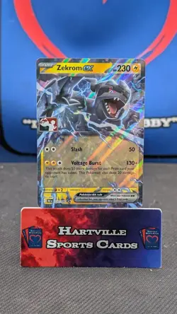 Zekrom ex 034/086 Pokemon Play! Prize Pack Series 8 Play Stamp NM - Image 1