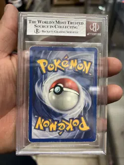 Ninetales #12/102 1999 Pokemon Italian Base Set Holo BGS Beckett 2.5 Vintage - Image 2