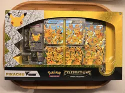 Pokemon Celebrations Pikachu V-Union Special Collection Box Sealed 25th Annivers - Image 1