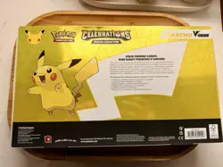 Pokemon Celebrations Pikachu V-Union Special Collection Box Sealed 25th Annivers - Image 4