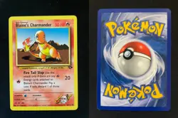 Blaine's Charmander 60/132 Common Gym Challenge Pokemon Lightly Played - Image 1