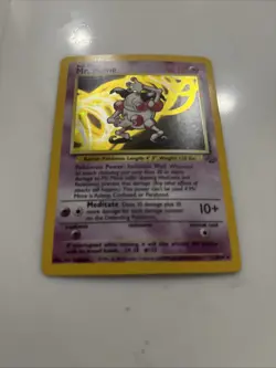 Pokemon Mr Mime Vintage Hologram 6/64 Holo Rare - Image 2