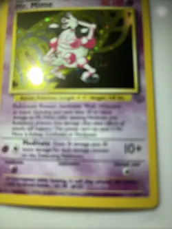 Pokemon Mr Mime Vintage Hologram 6/64 Holo Rare - Image 3