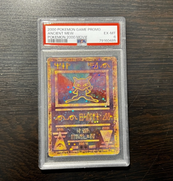 2000 POKEMON GAME MOVIE POKEMON 2000 MOVIE ANCIENT MEW PSA 6 - Image 1