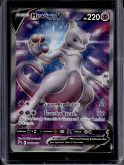 2019-2023 Pokemon SWSH Black Star Promos Mewtwo V #SWSH229 - Image 1