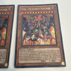 Yubel - The Ultimate Nightmare LCGX-EN199 Secret Rare 1st Edition LP - Image 3