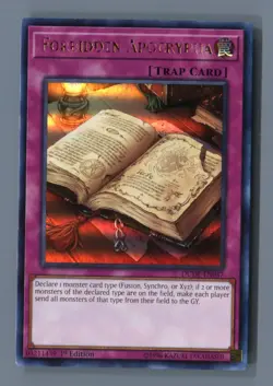 Forbidden Apocrypha DUDE-EN047 Ultra Rare Duel Devastator Yu-Gi-Oh LP - Image 1