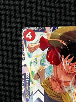 Monkey D Luffy OP12-15 Top 64 Treasure Cup 2024 One Piece Promotion Card Game - Image 3