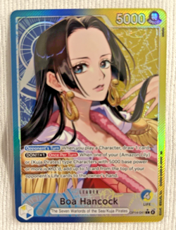 One Piece | Boa Hancock | OP14-041 | Alt Art Leader (L) | Fresh Azures Boa ALT - Image 1