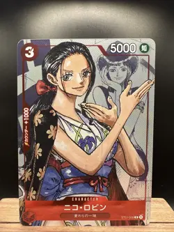 Nico Robin Parallel ST01-008 C 25th Edition ONE PIECE Card Game Japanese TCG NM - Image 1
