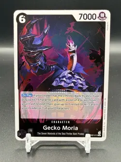 Bandai Gecko Moria Rare Foil Character PRB02-013 Premium Booster Vol. 2 - Image 1