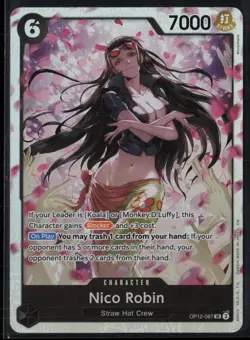 Nico Robin OP12-087 One Piece Legacy of the Master Super Rare Near Mint - Image 1