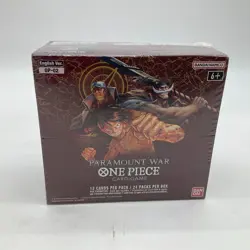 One Piece TCG OP-02 Paramount War Booster Box SEALED ENGLISH - Image 1