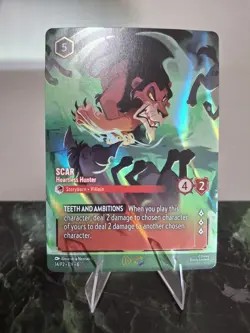 Scar Heartless Hunter STORE CHAMPIONSHIP PROMO 14/P2 EN Disney Lorcana promo -NM - Image 1