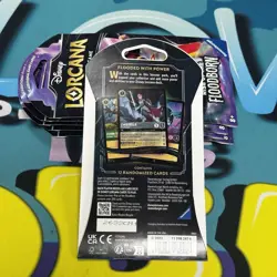 * Lot of 6 * Disney Lorcana TCG - Rise of the Floodborn Sleeved Booster Packs - Image 4