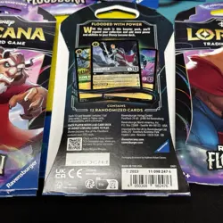 * Lot of 6 * Disney Lorcana TCG - Rise of the Floodborn Sleeved Booster Packs - Image 5