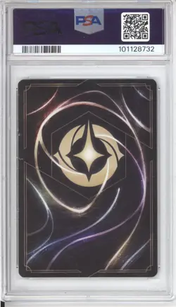 DISNEY LORCANA EN1 HADES KING OF OLYMPUS ENCHANTED 205 SIGNED RYAN MILLER PSA - Image 2