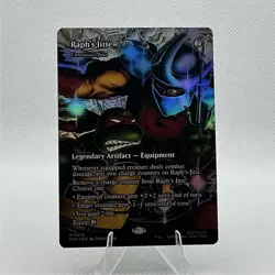 Raph’s Jitte – FOIL | TMNT Universes Beyond | Umezawa’s Jitte | NM | MTG - Image 1