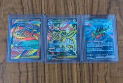 Pokemon Lot Full Art Illustration Rares - DRI, PFL, MEG, ASC - 33 Cards NM+ - Image 1