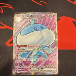 Pokemon Jellicent EX Ultra Rare Holo Sv: White Flare 270 HP 160/086 Card - Image 1