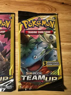 Pokemon Sun & Moon Team Up Booster Mini Packs art set Lot 4 Packs 3 Cards Each - Image 5