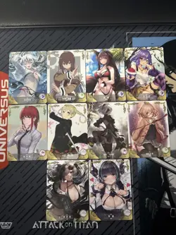 Goddess Story Senpai Goddess Haven - 10 Waifu Cards Foil Rare - Image 1