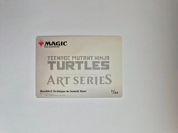 MTG: Teenage Mutant Ninja Turtles Art Series - Shredder's Technique Art Card #7 - Image 2