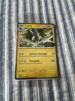 Pokemon TCG Luxray Perfect Order Promo Card Sealed NM Condition - Image 1