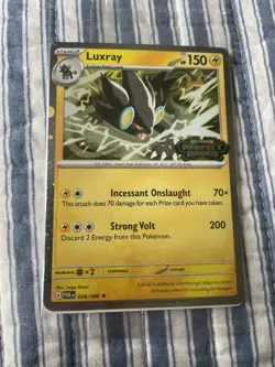 Pokemon TCG Luxray Perfect Order Promo Card Sealed NM Condition - Image 2