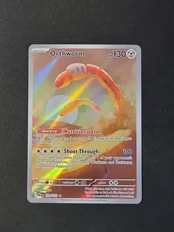 Pokemon TCG Orthworm Scarlet & Violet Paldea Evolved Holo Card 224/193 - Image 1